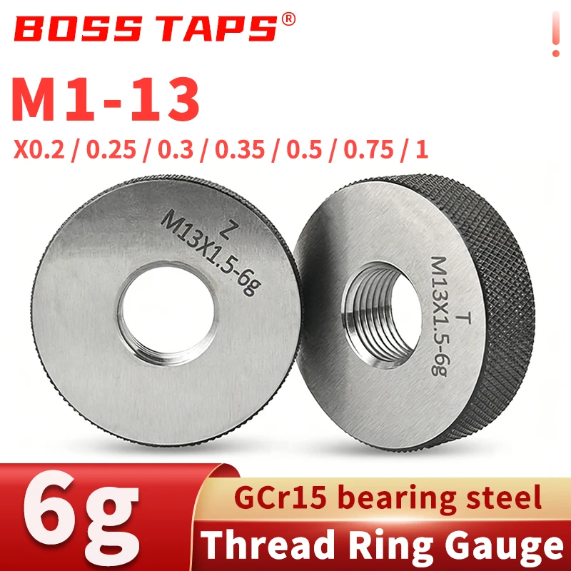 

Прецизионный кольцевой калибр GO/NOGO M0.8-M13