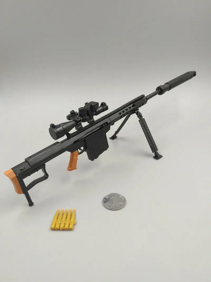 4D assembled 1:6 Model Barrett M82A1 Sniper Rifle Gun Model F 12" Figure