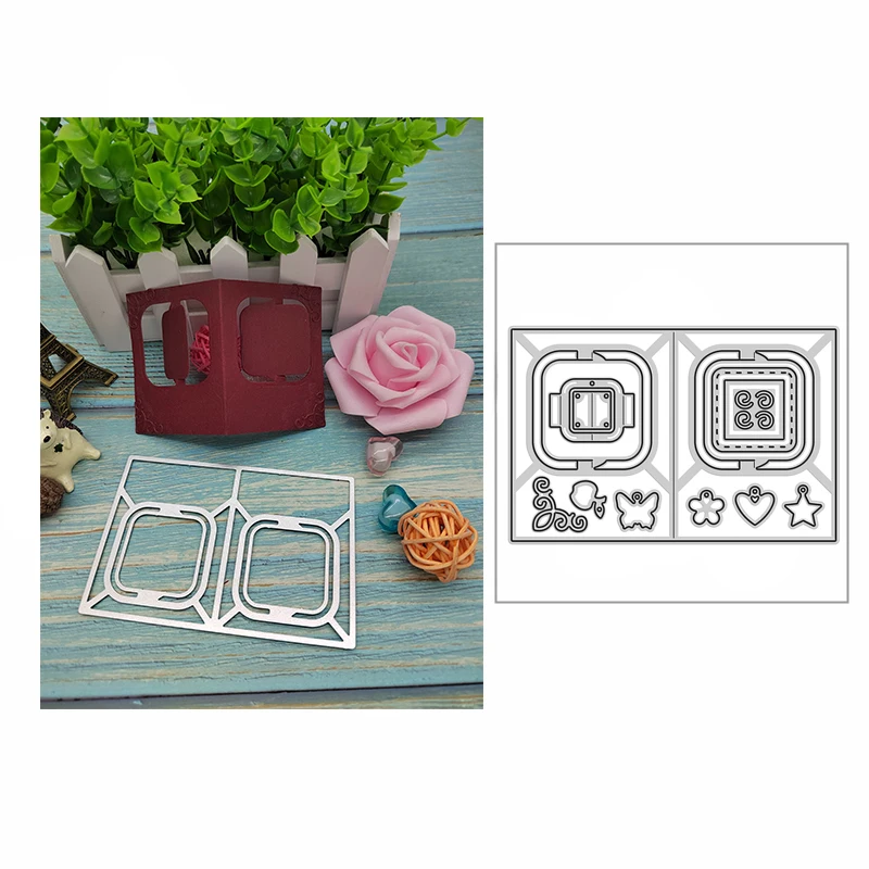 

New 2022 Apple Butterfly and Love Metal Cutting Dies For DIY Scrapbooking and Card Making Embossing Craft Decorative No Stamps