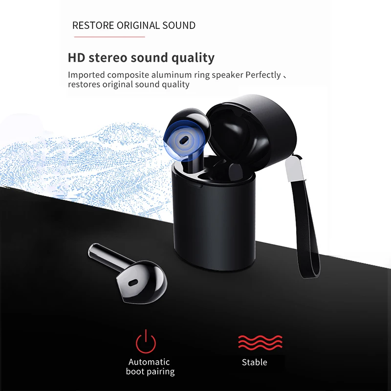 

TWS-наушники X10 спортивные водонепроницаемые с поддержкой Bluetooth 5,0