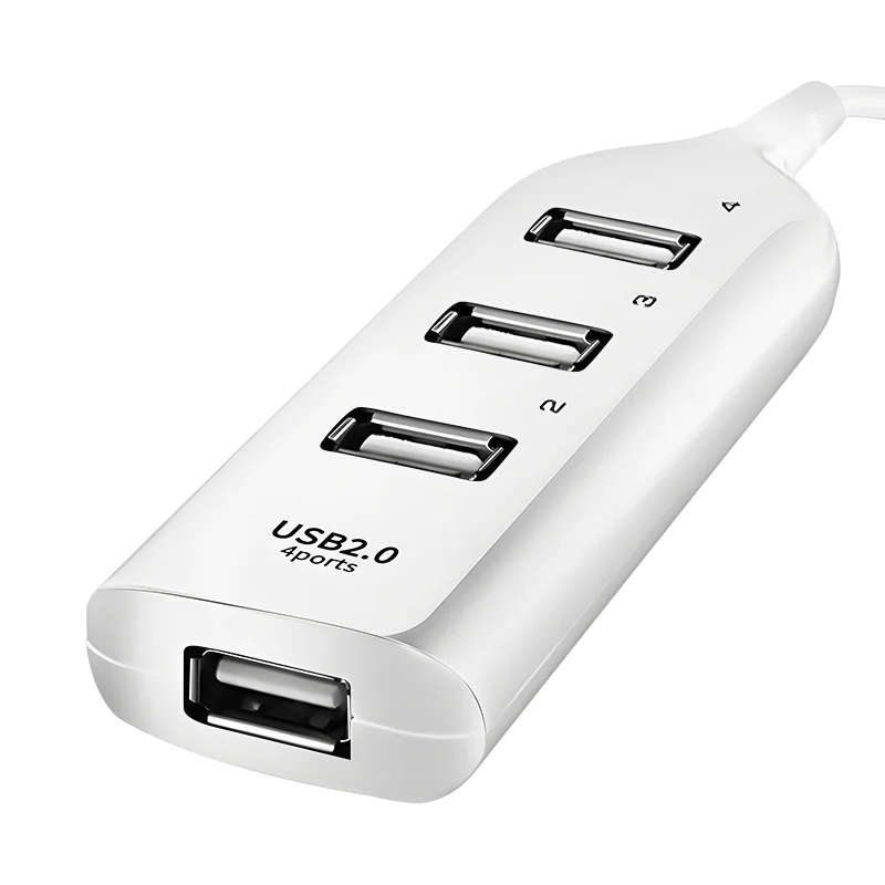 

Extension Splitter Portable 4 Usb 2.0 Ports Adapter Pattern High Speed Expansion Cable Usb 2.0 Hub Hub Charger Mini Socket Multi