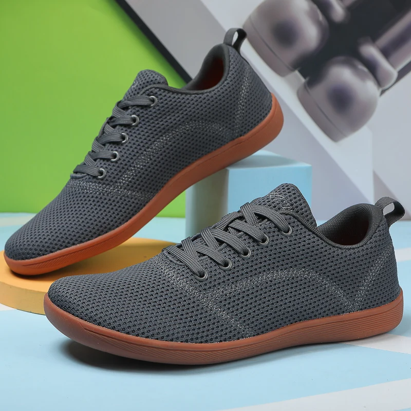 Туфли на плоской подошве с широким носком для мужчин и женщин Уличная обувь в