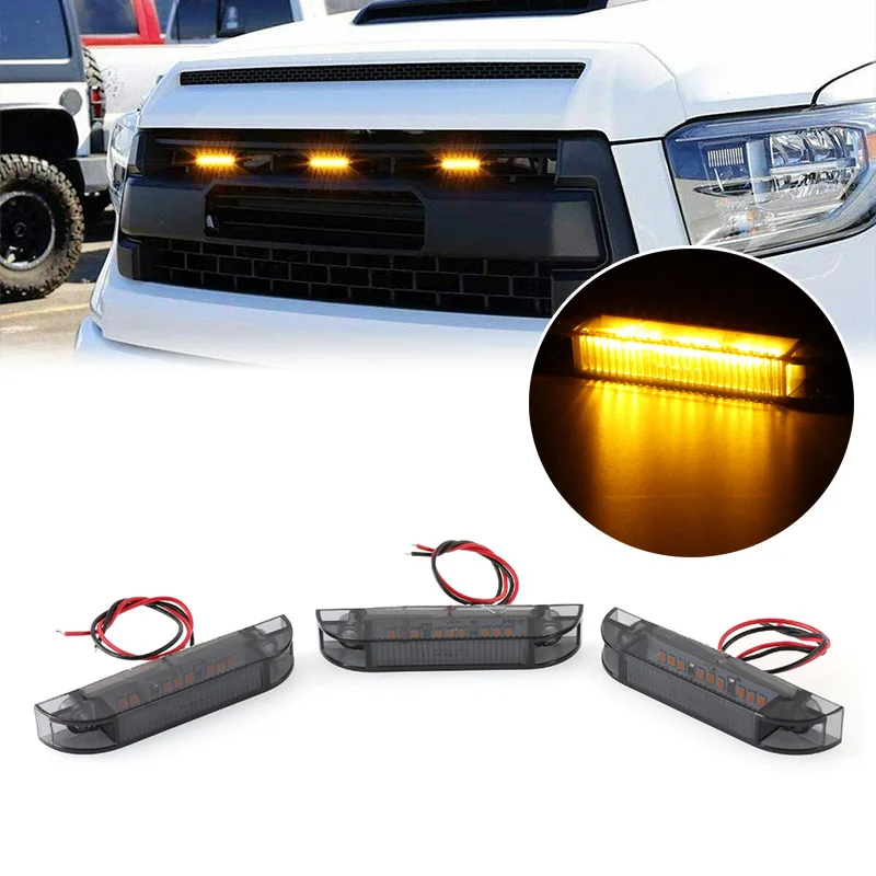 

3 шт., передняя решетка для Toyota Tundra 2014-2021
