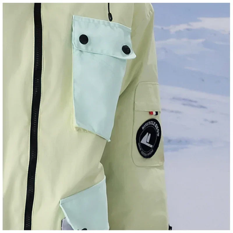 2024 уличные изолированные женские зимние костюмы для горного спорта мужские