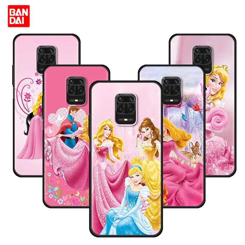 

Disney Aurora Case for Xiaomi Redmi Note 7 8 9 9s 10 11 8T 11T Pro Plus 5G 4G Silicone Cover Phone Thin Luxury