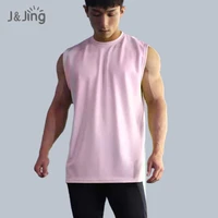 2022 summer new vintage washed tank tops men retro workout sport 100 cotton breathable vest quality