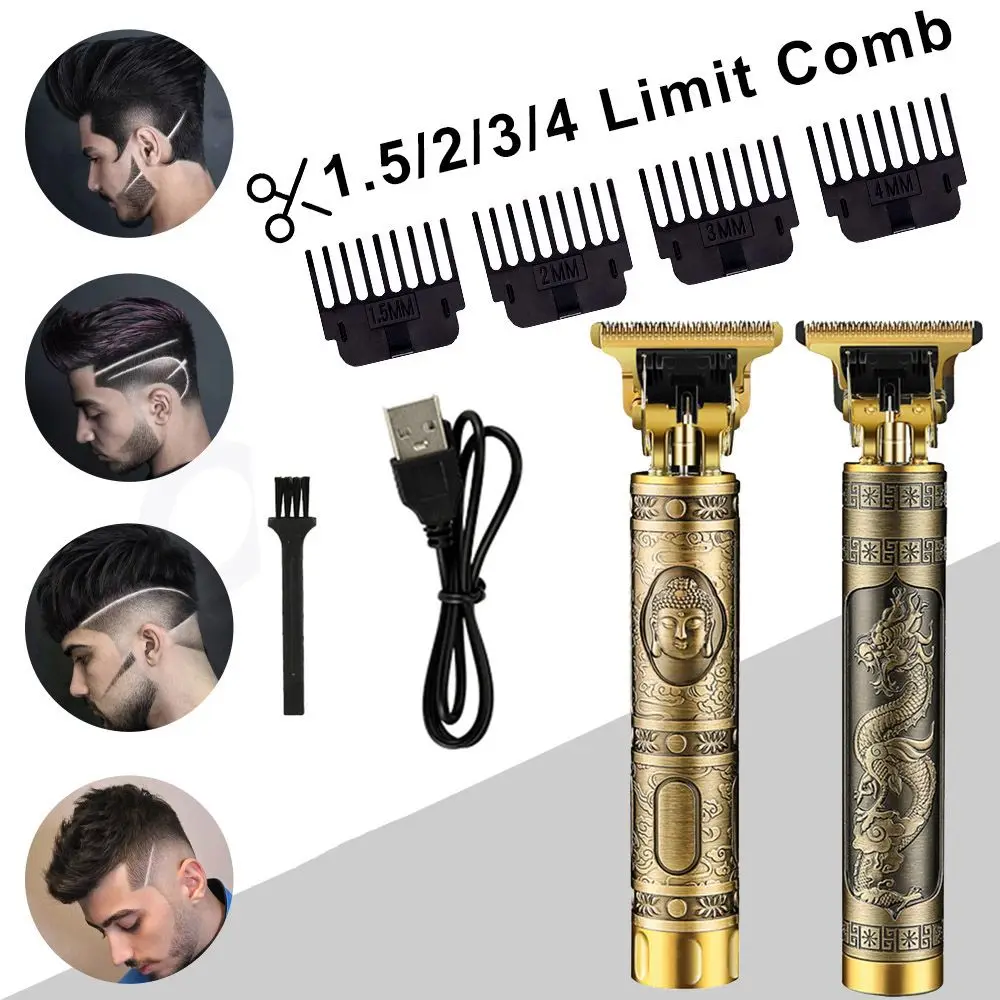 

Машинка для стрижки волос Мужская аккумуляторная с зарядкой от USB