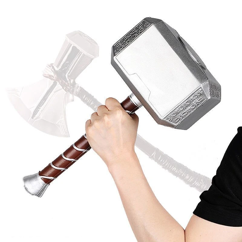 

1:1 Оригинальная фигурка громовой Молот Тора, модель оружия из ПУ, детская игрушка для ролевых игр, американские супергерои, оружие, подарок д...