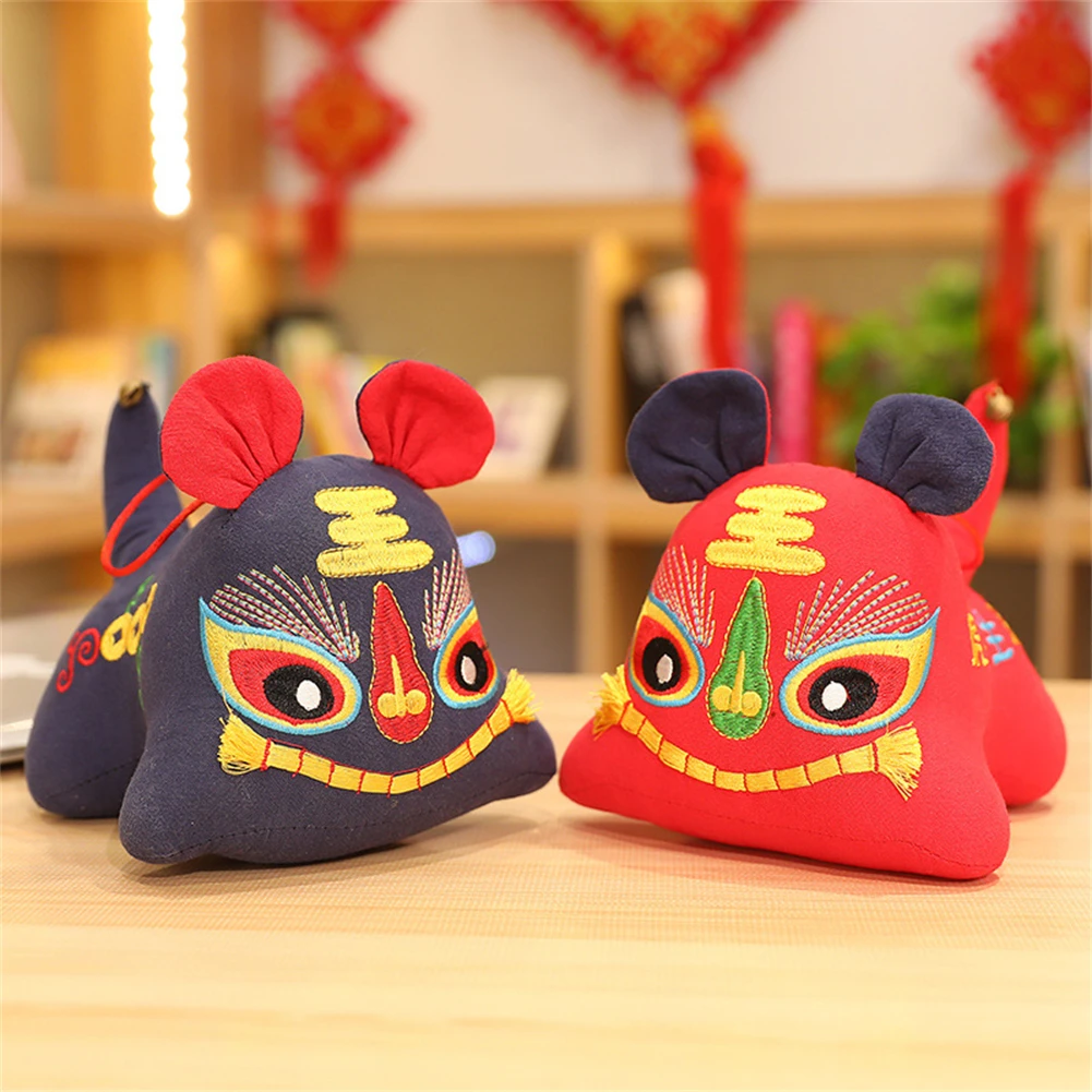 

Tiger Mascot Doll Plush Toy Lovely Tiger Pendant Cute Zodiac Handicraft Tiger Doll 2022 New Year Children Gift мягкие игрушки