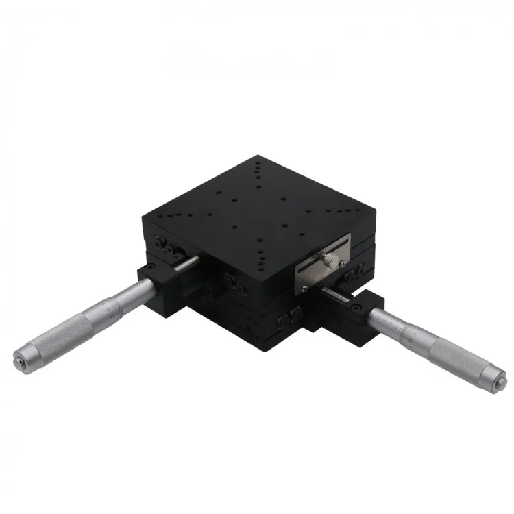 

SEMY120-AC 120x120mm 2-Axis XY Micrometer Linear Stage Manual Linear Stage w/Crossed-Roller Bearing