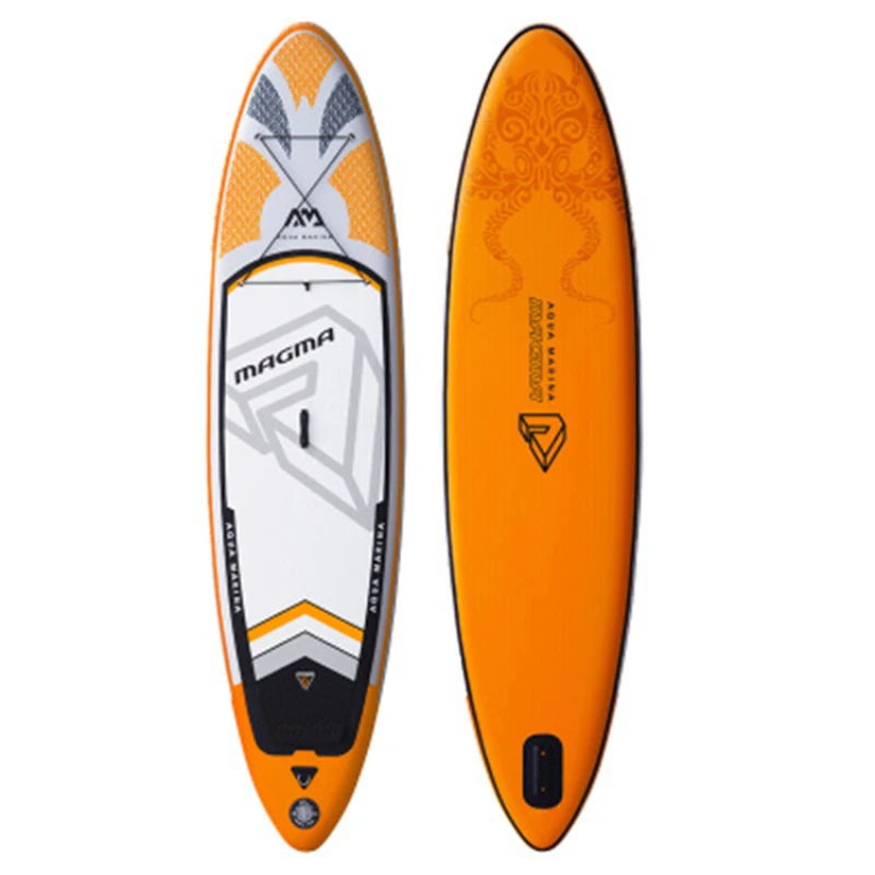

Factory Wholesale 330*81*15cm Stand-Up Magma Paddle Board With Pedal Control Inflatable Sup Paddle Board