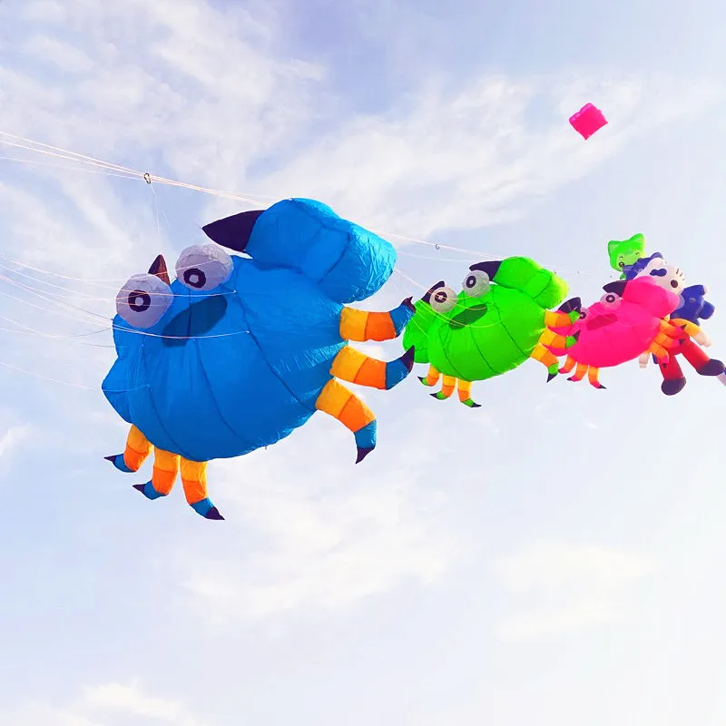 Бесплатная доставка крабовые воздушные змеи на открытом воздухе spielzeug Drachen Steigen