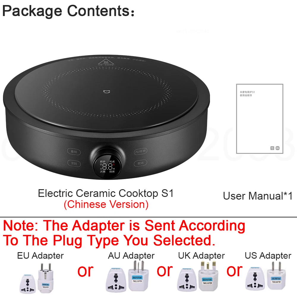 

MIJIA Индукционная плита 2200 Вт