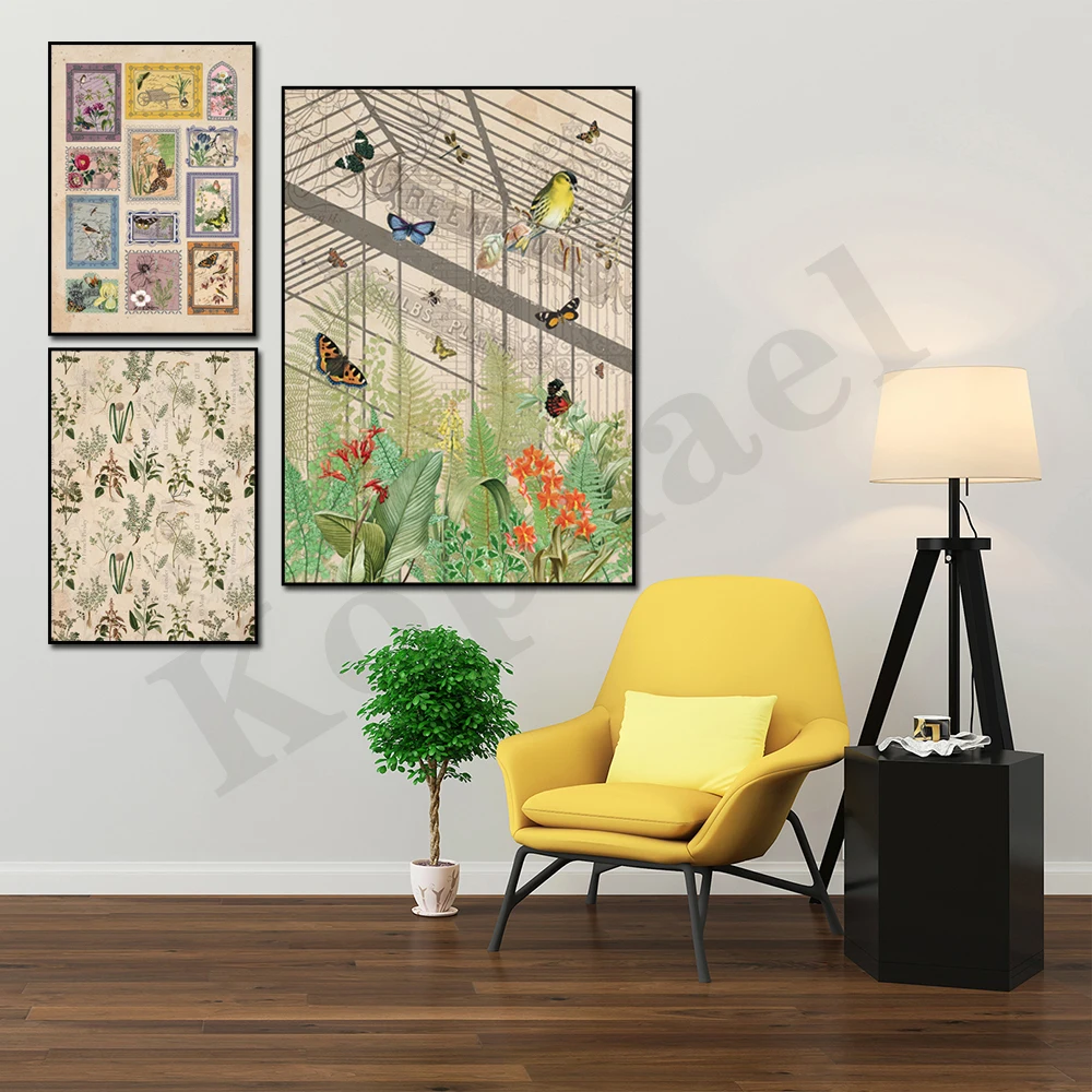 Печать на холсте &quotVintage Herb Garden" KOPHAEL