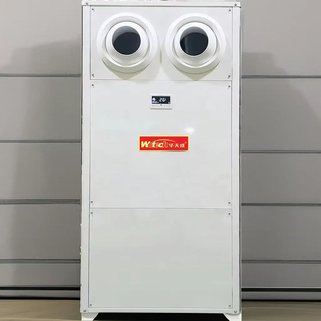 Полуоткрытый воздушный водяной охлаждающий Испарительный тепловой насос R410A для