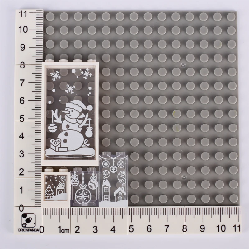 MOC супермаркет на заказ печатная плитка дверь строительные блоки корзина для