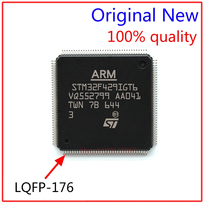 

Интегральная схема STM32F429IGT6 LQFP-176 с интерфейсом-серийзером, новая оригинальная серия решения, не только чип для продажи и переработки (1 шт.)
