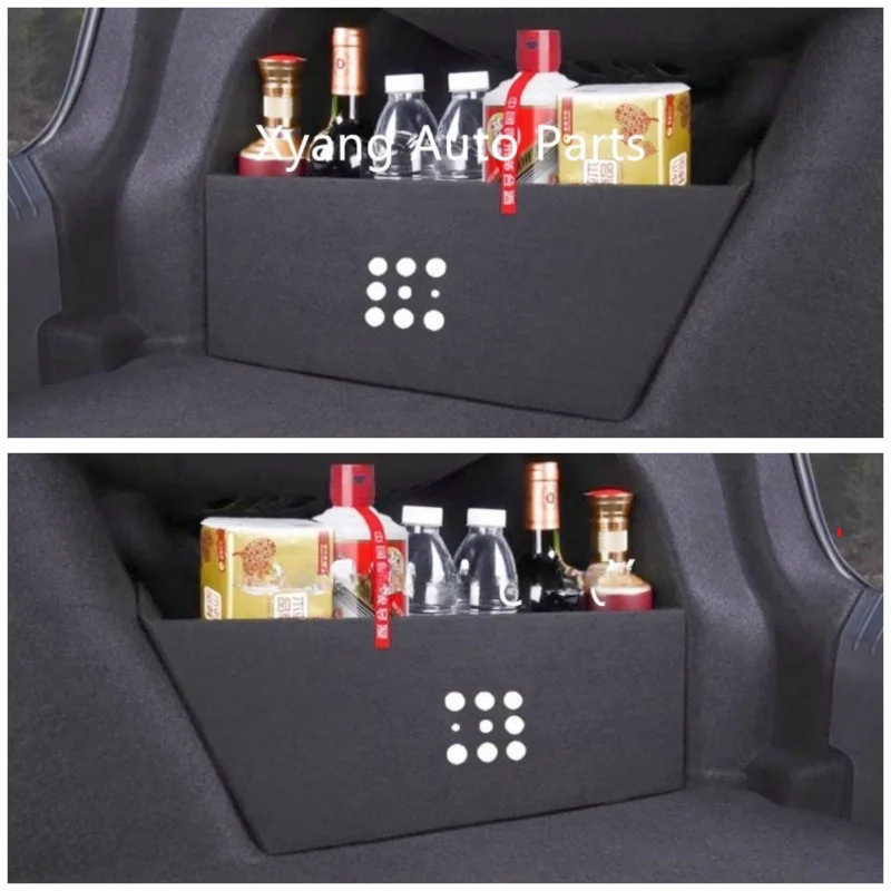 

Боковая пластина для хранения в багажнике, модификация автомобильных аксессуаров для Evolute i-Space DFSK Резы Landian E5