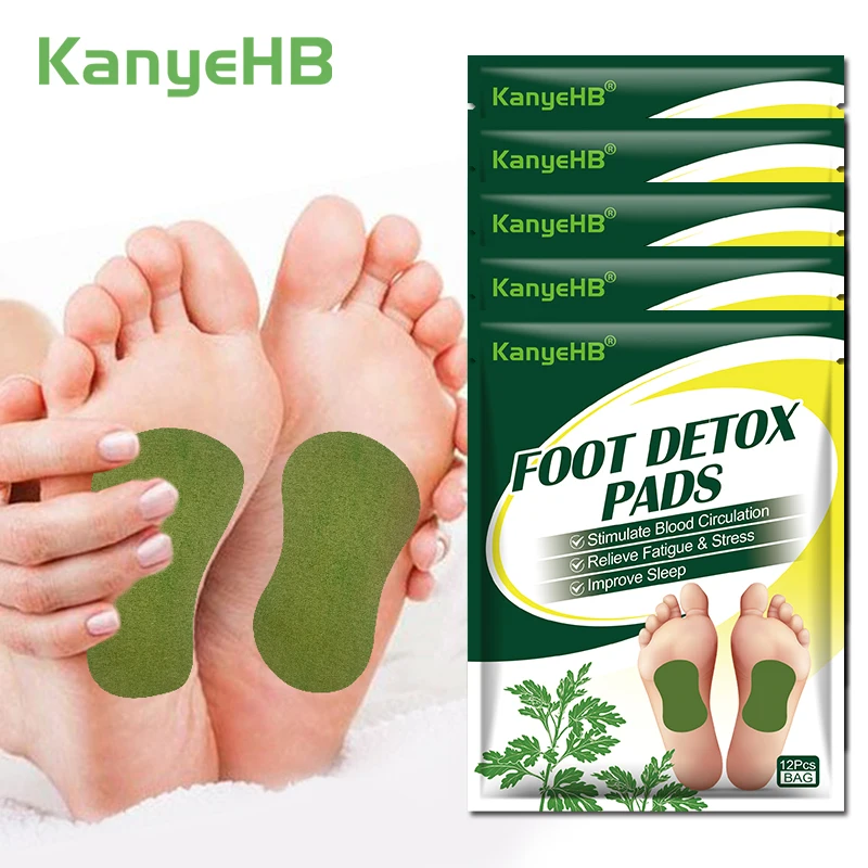 

1-3-5bag Foot Detox Health Care Plaster Body Fatigue Heel Pain Bad Breath Foot Detoxification Patch Help Sleep Slimming Foot Pad