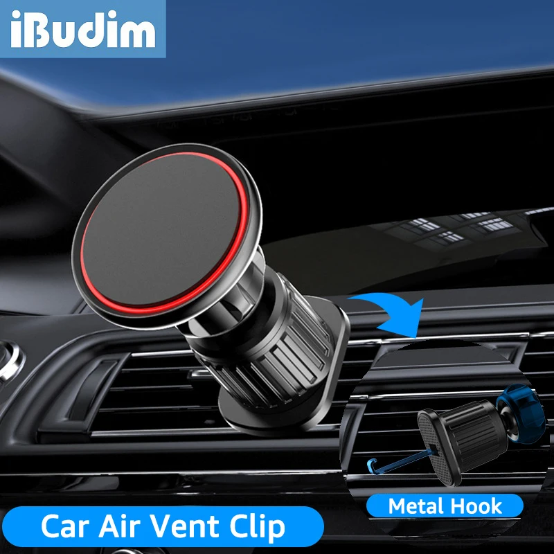 

Магнитный держатель для iPhone 13 12 Pro, с креплением на вентиляционное отверстие