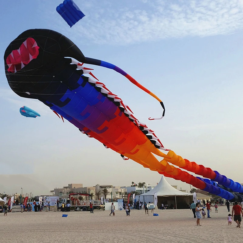 15 м древний трилобитный воздушный змей с подвеской мягкий надувной лошади