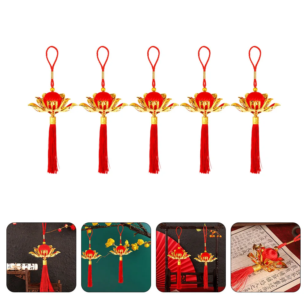 

Decor Lucky Charms Festival Hanging Decorations Chinese Good Traditional Years New Tree Money Oriental Car Luck Fu Tassel Sign