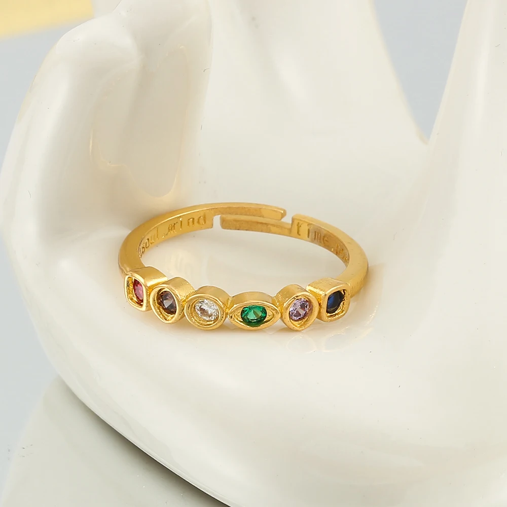 Кольцо с камнями Marvel Мстители танос Бесконечность встраиваемый Кристалл Золотой