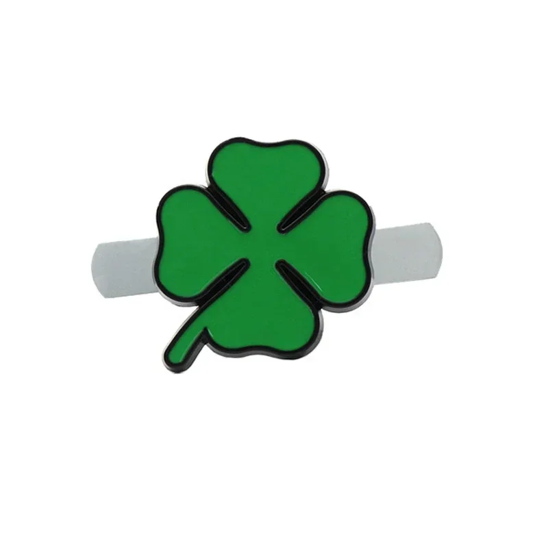 Для Alfa Romeo Giulia 159 147 156 4C Stelvio Giulietta Mito, Стайлинг автомобиля из сплава, передняя решетка, четырехлистный клевер, эмблема, украшение