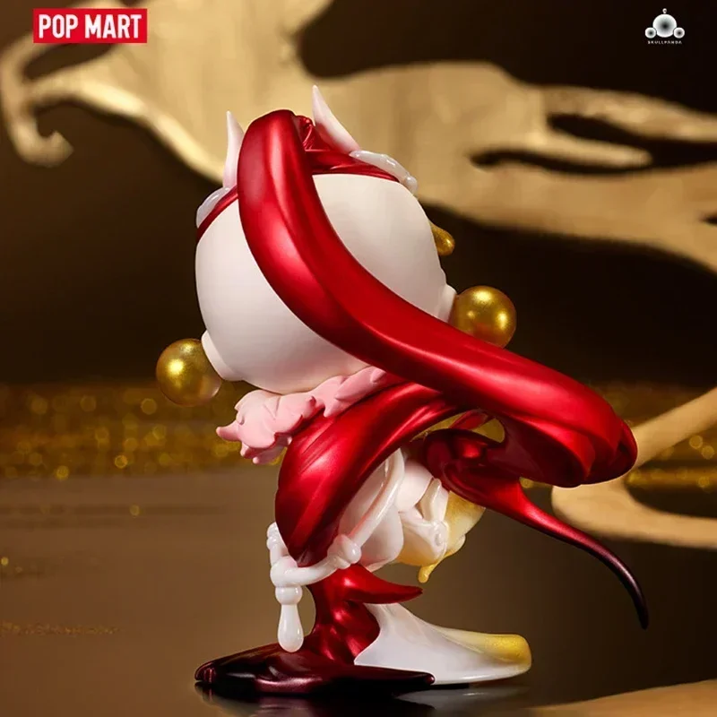 Фото POP MART SKULLPANDA Ji: Коллекционная фигурка-сюрприз в закрытой упаковке, декоративная статуэтка для дома №5