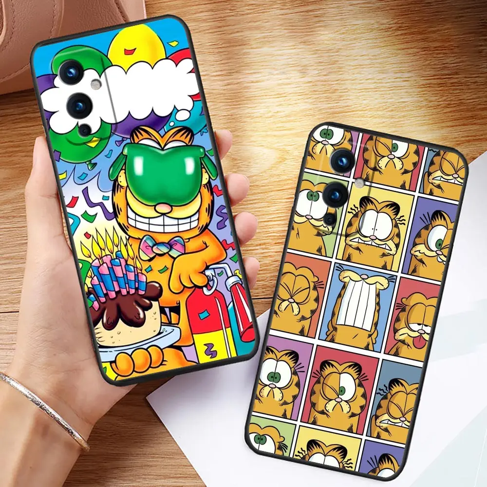 

Funda Oneplus 9 Case For Oneplus 9 8 8T 7 7T 6 6T 5 5T NORD N100 N10 2 CE 5G Pro Phone Case Capa Para Cartoon Image G-Garfield