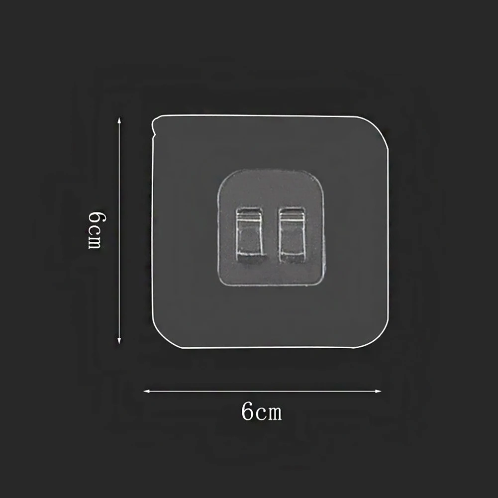 

Прозрачные самоклеящиеся крючки из ПВХ
