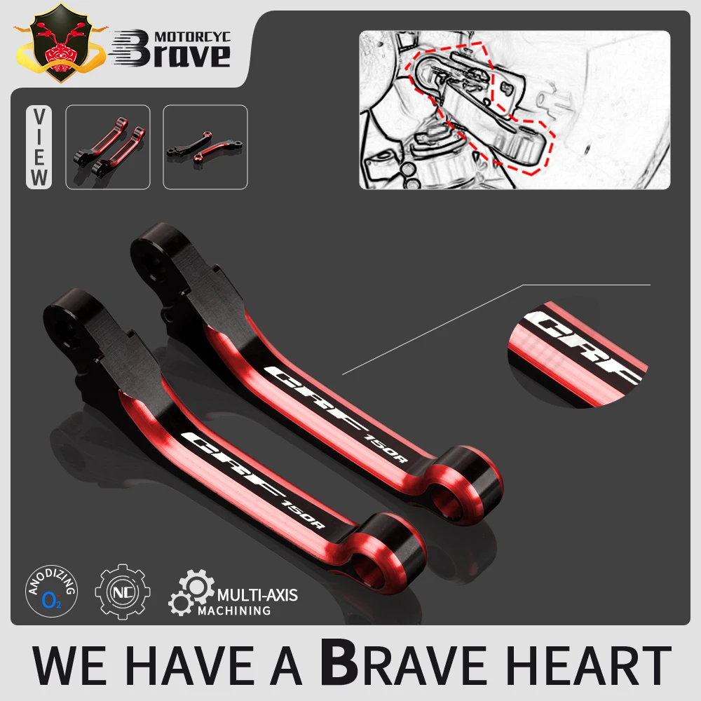 

Motorcycle CNC Brake Clutch Lever For Honda CRF150R CRF250L CRF250M CRF250R crf 150r 250l 250m 250r CRF150 CRF250 150 250 R M L