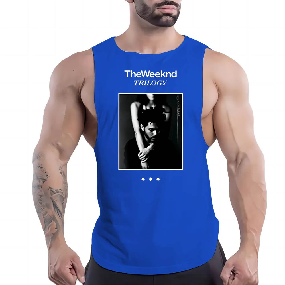 

Gym Tank Tops Outdoor Basketball Quick Dry Four Seasons Fashion Y2k Sport Leisure Breathable Sleeveless Adult Men'S Clothing