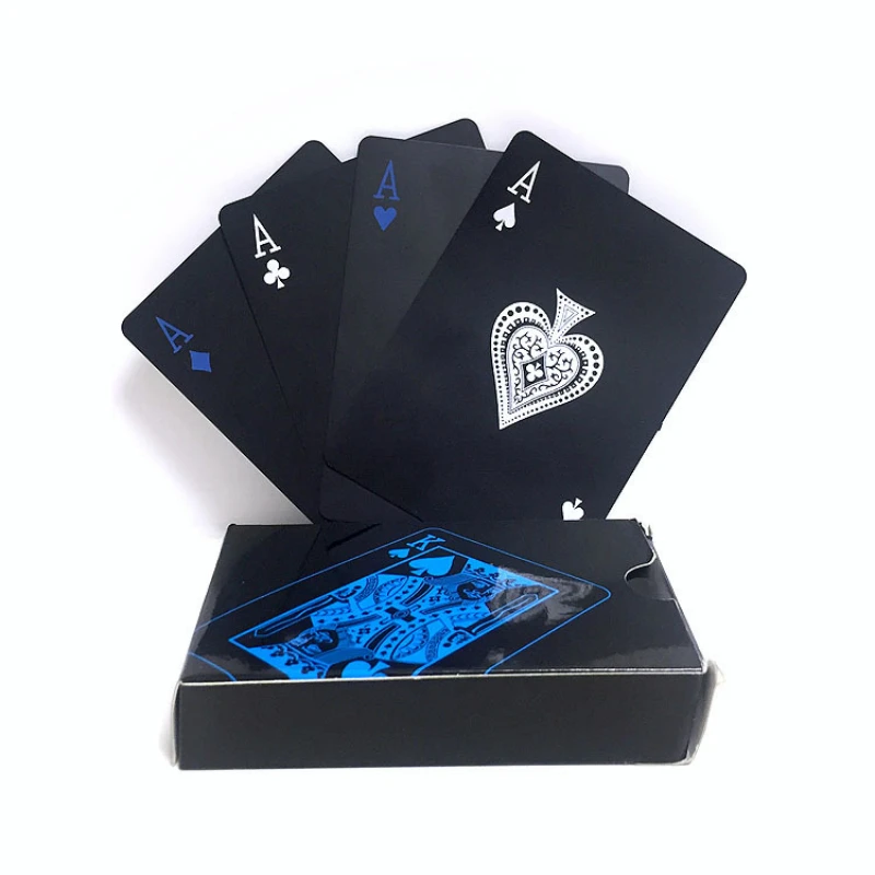 

Durable Waterproof PVC Poker Cards Plastic Playing Cards Set Texas Poker Card Classic Pokers Hot Family Gather Game Props