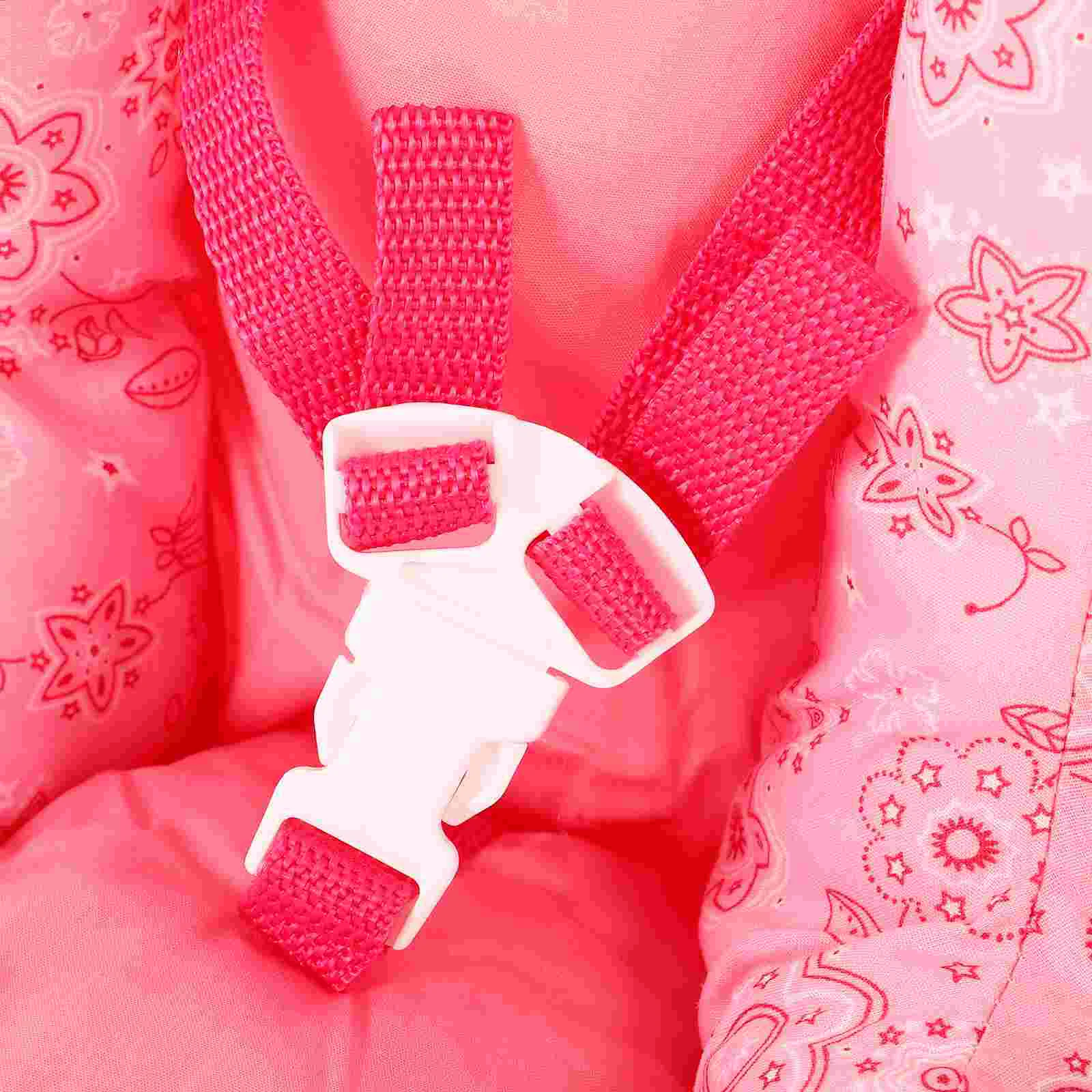 Bracket Baby House Safety Seat Carseats Mini Toys Carrier Cloth Pretend Play Supplies