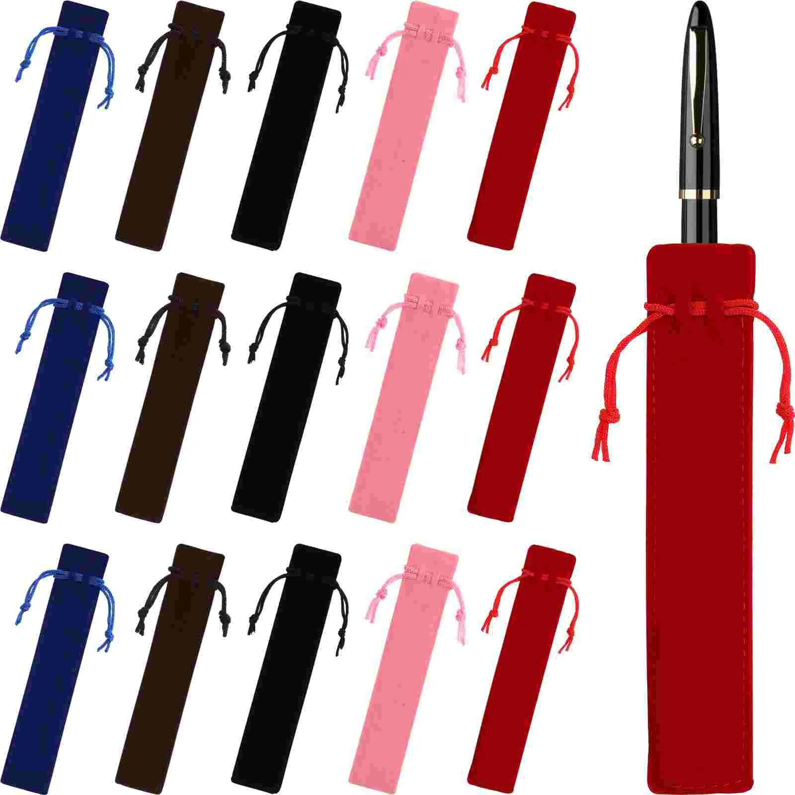 

Футляр для ручек, чехол для подарка, одинарный чехол, футляр для хранения, упаковочный футляр с бисером, студенческие рукава, пустые ручки