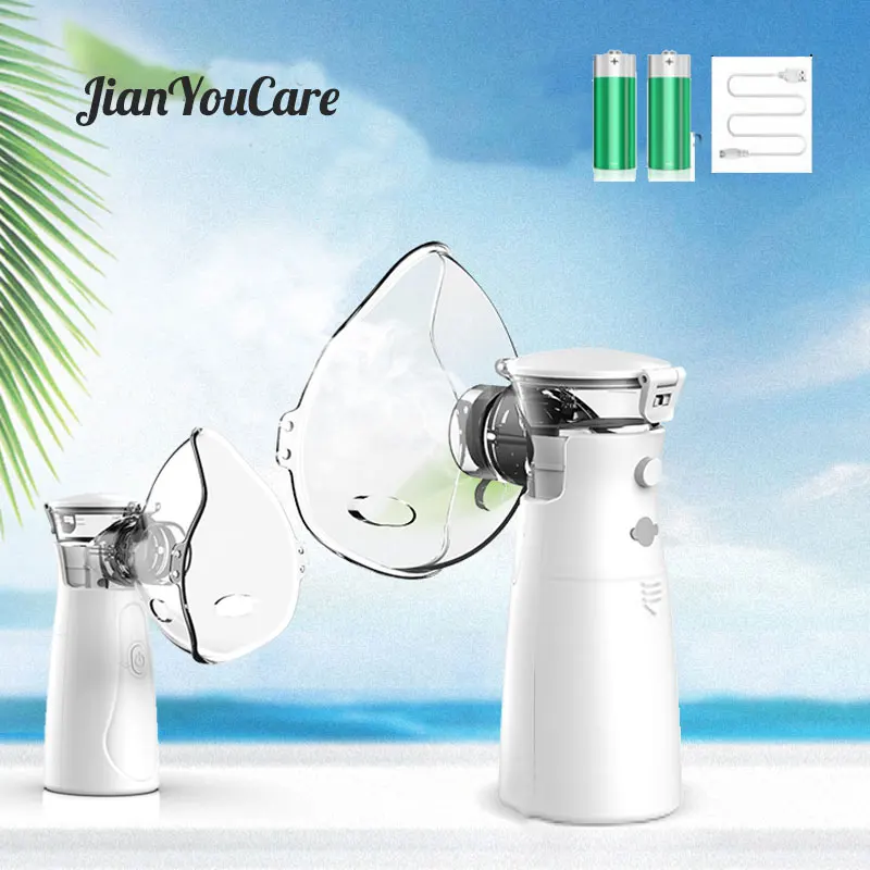 

JianYouCare electric mesh Inhaler silent Ultrasonic Nebulizer nebulizador Portable inhalation Adult vaporizer Medical equipment