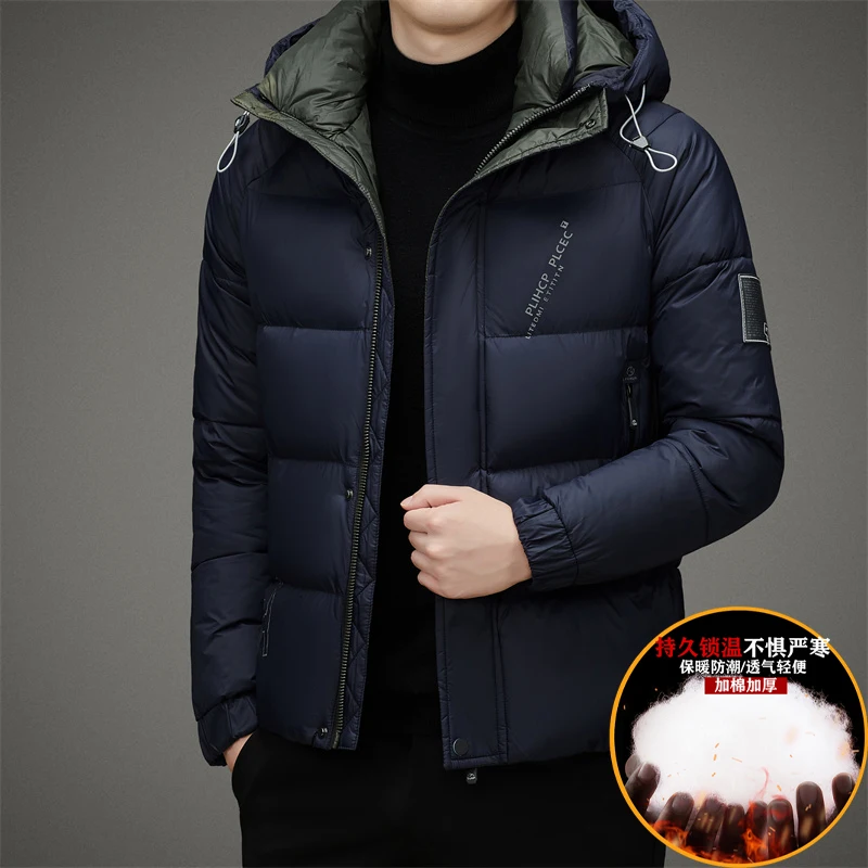 Winter Jacket Men Parkas Fashion Hooded Thicken Warm Doudoune Homme Puffer Jackets Coats Ropa Hombre Manteaux Erkek Mont Montlar