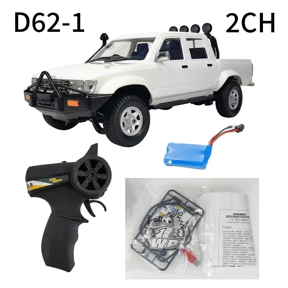 Новый Wpl Rc D64 D62 двухколесный привод пикап высокоскоростной Альпинизм Дрифт