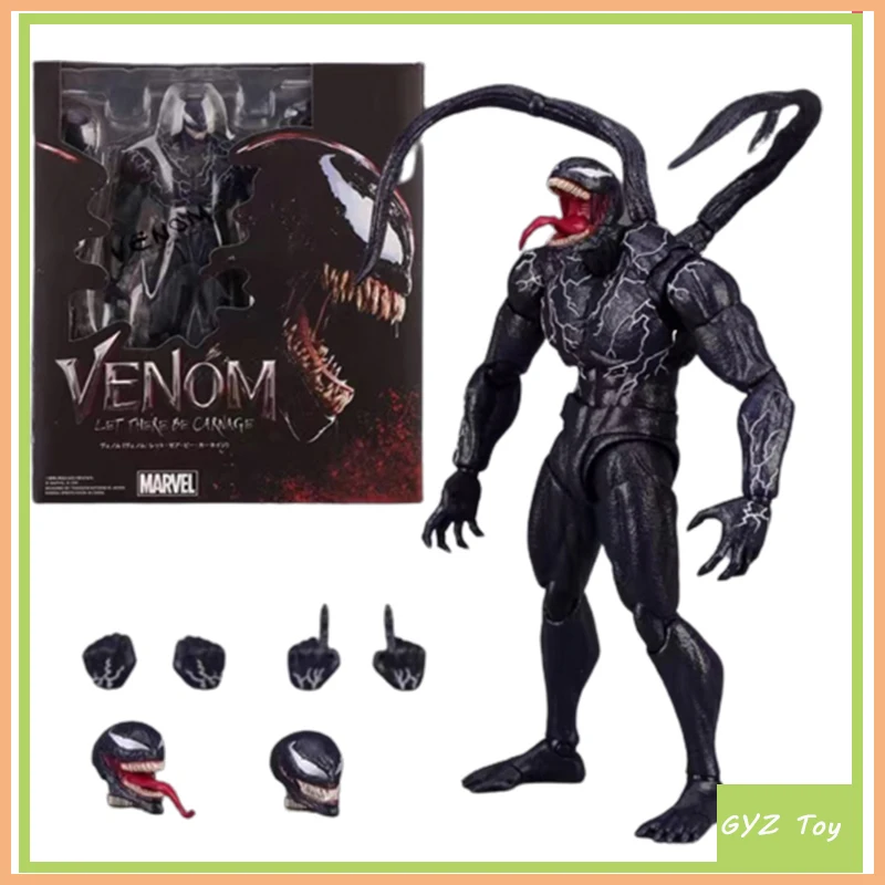 

Marvel Legends S.H.Figuarts Shf Venom 2 Venom: Let There Be Carnage Action Figure Collectible Model Toys Joint Movable Doll Gift