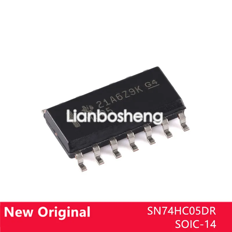 

10PCS New original SN74HC05DR SOIC-14 Sixth, inverter chip