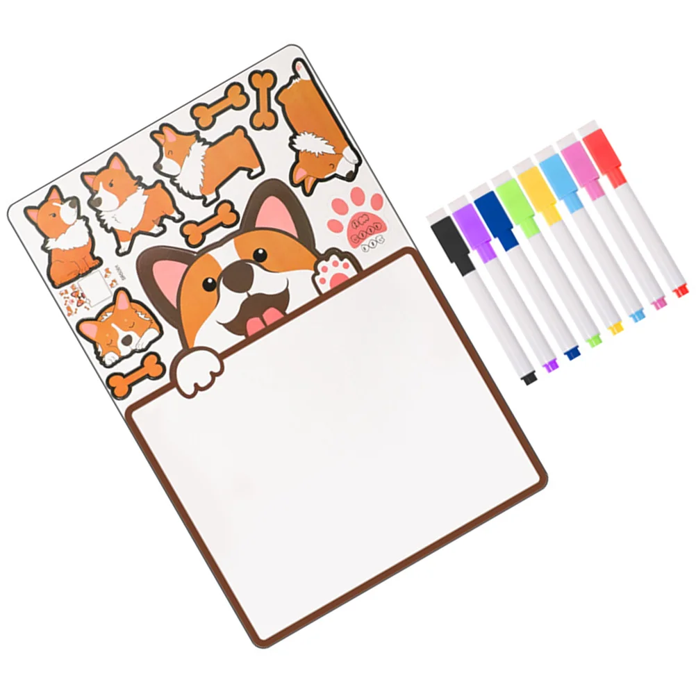 

1 Set of Dry Erase Board Freezer Dry Erase Board Refrigerator Magnetic Board Daily Planning Board