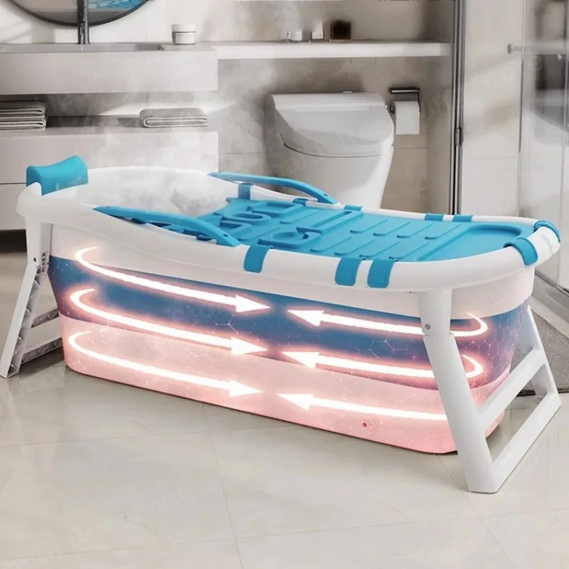 Bañera plegable зап completo para adultos bañera grande bañeras portátiles simples биде baño grueso niños y