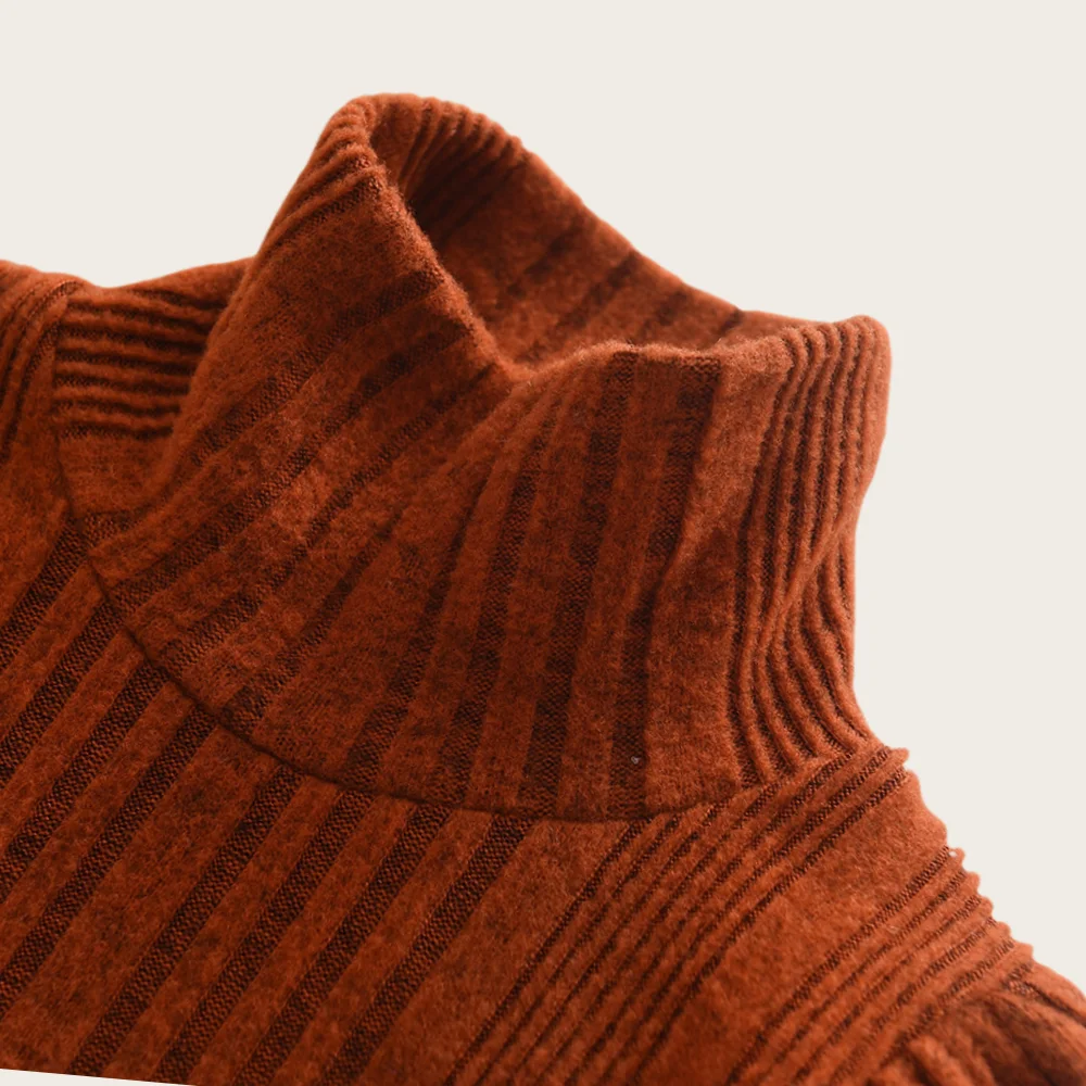 Осеннее Вязаное Цельное Платье В Стиле Ретро Для Девочек Длиной До Колена Дизайн