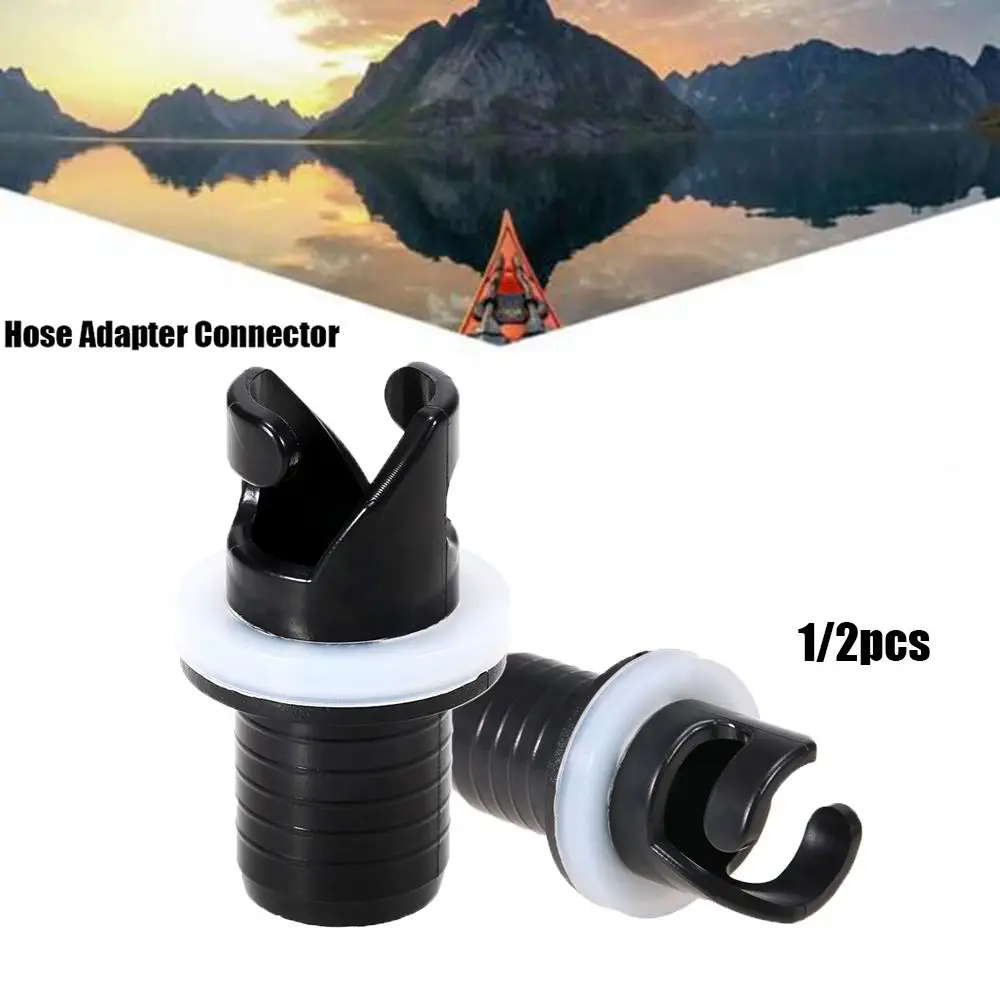 Electric Pumps Raft Foot Pump Inflatable Boat Connector Screw Hose Adapter Fishing Kayak Accessories Air Valve Caps