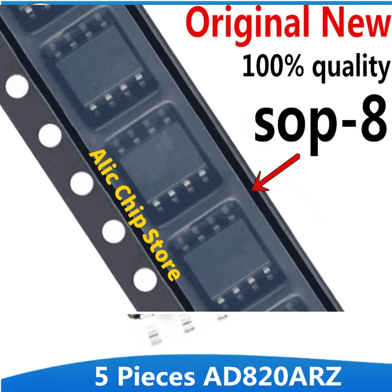 

5pcs/lot New AD820ARZ AD820A AD820AR SOP8 Operational amplifier IC