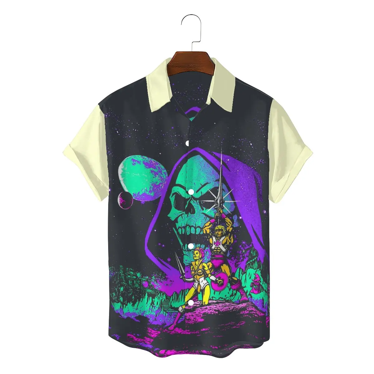 

The Power 3D Shirt For Men He Man and The Masters of the Universe Clothing Novelty Shirts Comfortable Print Fluffy
