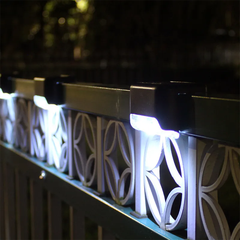 

Fence Light Solar Power Garden Decoration Stair Lamp Solar IP65 Waterproof Wall Guardrail LED Courtyard Step Lightings Outdoor
