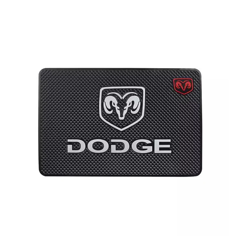 

Универсальный силиконовый нескользящий коврик для приборной панели автомобиля, противоскользящий коврик для Dodge SRT Charger Hellcat Challenger RAM Journey Caravan