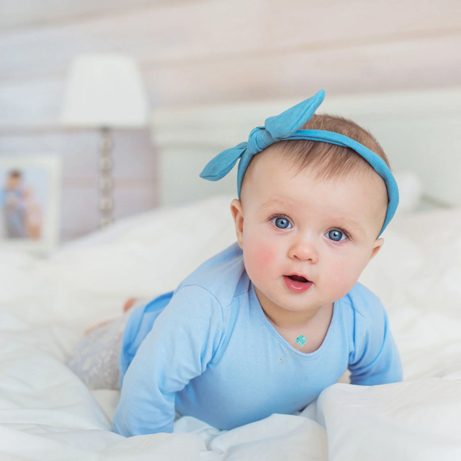 10 Pcs Pin Diapers Adult Baby Cartoon Bulk Safety Lock Abs Animal Buckle U-sharped